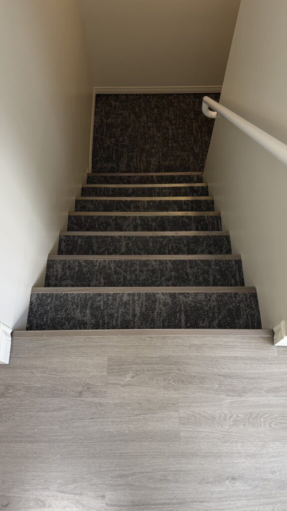 Stairwell repaint at 15555 16A Avenue, Surrey