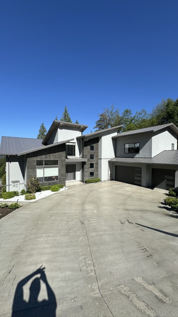 modern-house-grey-exterior Grey house exterior painting Vancouver BC