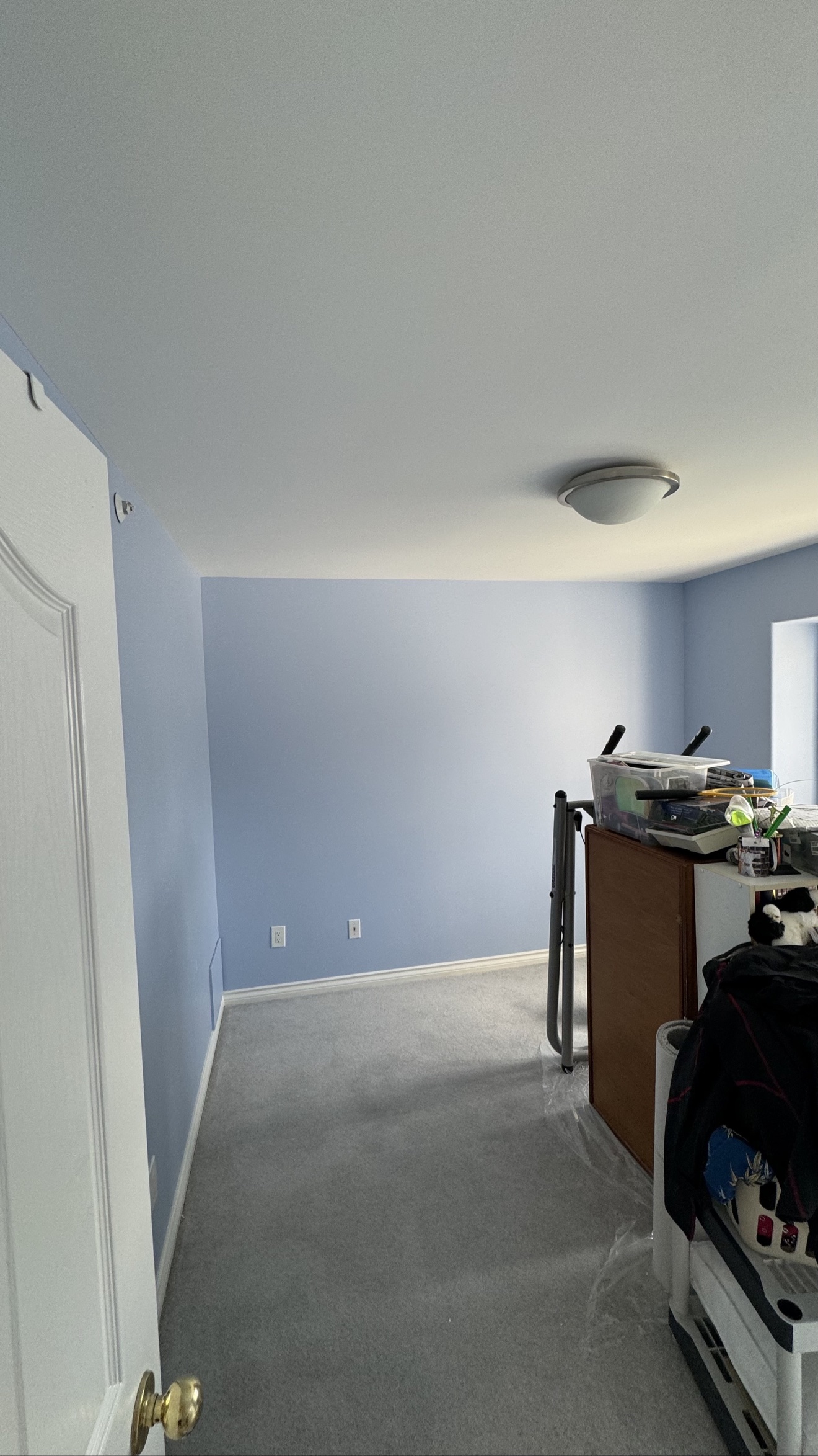 Freshly painted bedroom interior by Exceptional Painting